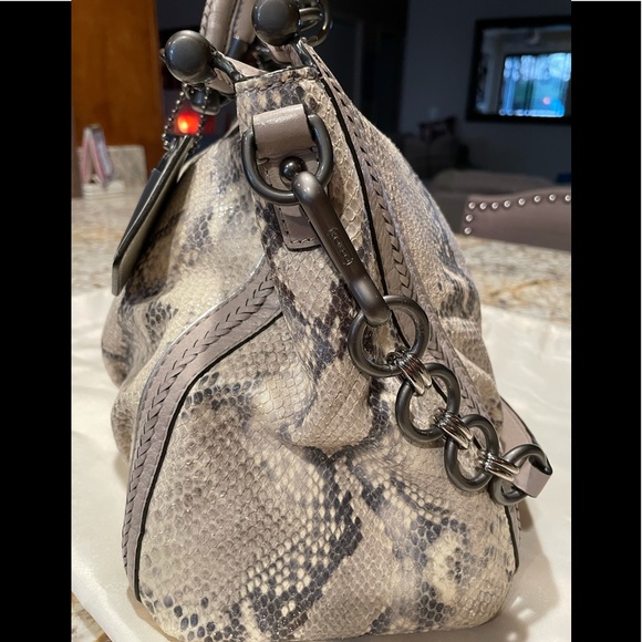 Coach Bags Coach Embossed Python Handbag Poshmark